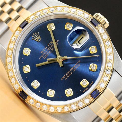 are two tone rolex real gold